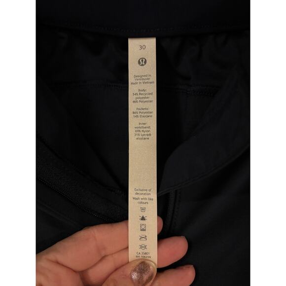 Lululemon Warpstreme High Rise 7/8 Jogger Navy 30 - Picture 5 of 5